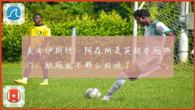 麦考伊斯特：阿森纳是英超夺冠热门，欧冠就不那么好说了